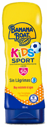 Protector solar Banana Boat Kids Sport FPS 50