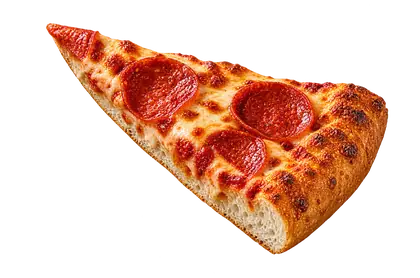 Porción de pizza para levantar